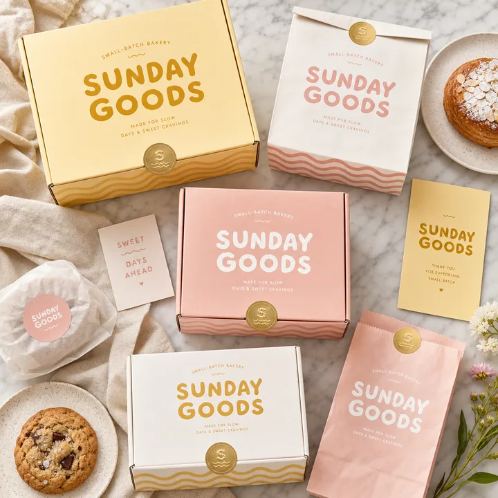SUNDAY GOODS: A brighter shelf presence.